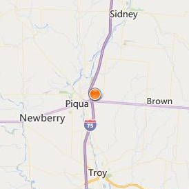 Upper Valley Career Center Location Map - City View