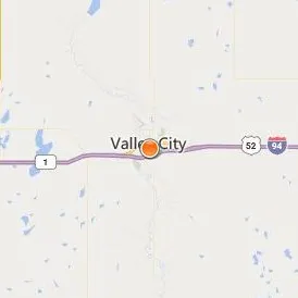 Valley City State University Location Map - City View