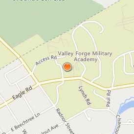 Valley Forge Military College Location Map - Street View