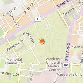 Vanderbilt University Location Map - Street View