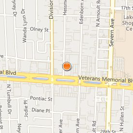 Vanguard College of Cosmetology Metairie Location Map - Street View
