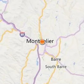 Vermont College of Fine Arts Location Map - City View