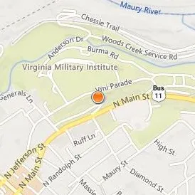 Virginia Military Institute Location Map - Street View