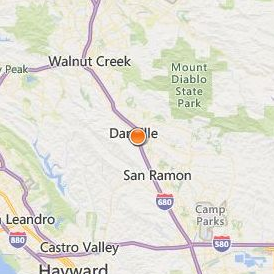 W Academy of Salon and Spa Location Map - City View