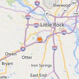 Washington Barber College Location Map - City View