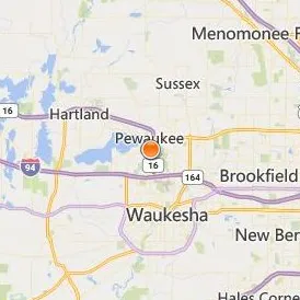 Waukesha County Technical College Location Map - City View