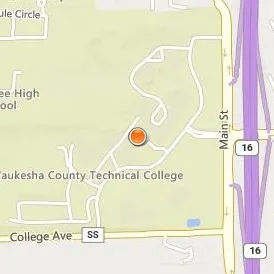 Waukesha County Technical College Location Map - Street View
