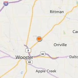 Wayne County Schools Career Center Location Map - City View