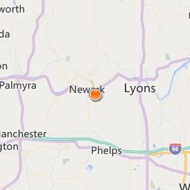 Wayne Finger Lakes BOCES Practical Nursing Program Location Map - City View