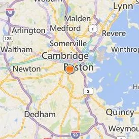 Wentworth Institute of Technology Location Map - City View