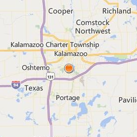 West Michigan College of Barbering and Beauty Location Map - City View
