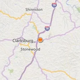 West Virginia Junior College Bridgeport Location Map - City View