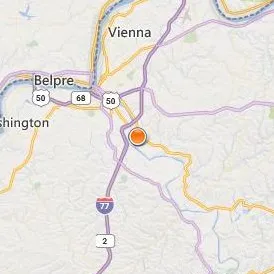 West Virginia University at Parkersburg Location Map - City View