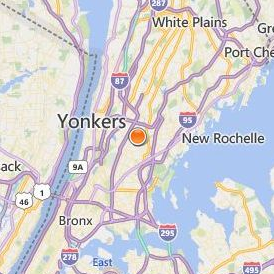 Westchester School of Beauty Culture Location Map - City View