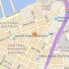 Pittsburgh Career Institute Location Map - Street View