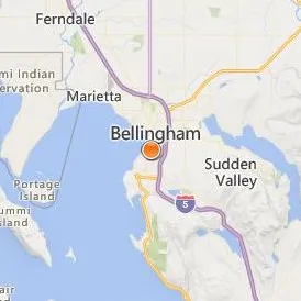 Western Washington University Location Map - City View