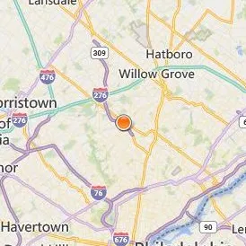 Westminster Theological Seminary Location Map - City View