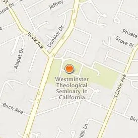 Westminster Theological Seminary in California Location Map - Street View