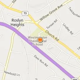 Westminster Theological Seminary Location Map - Street View