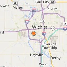 Wichita Technical Institute Location Map - City View