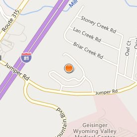 Wilkes Barre Area Career and Technical Center Practical Nursing Location Map - Street View