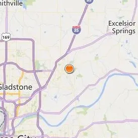 William Jewell College Location Map - City View