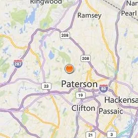 William Paterson University of New Jersey Location Map - City View