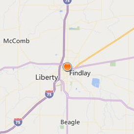 Winebrenner Theological Seminary Location Map - City View
