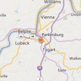 Wood County School of Practical Nursing Location Map - City View