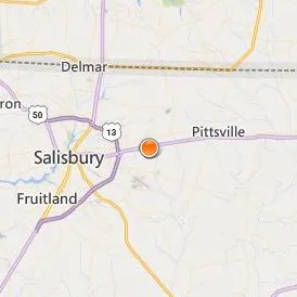 Wor Wic Community College Location Map - City View