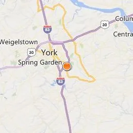 York County School of Technology Adult & Continuing Education Location Map - City View