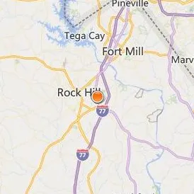York Technical College Location Map - City View